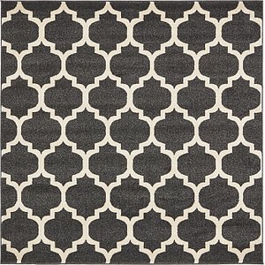 6' x 6' Trellis Square Rug