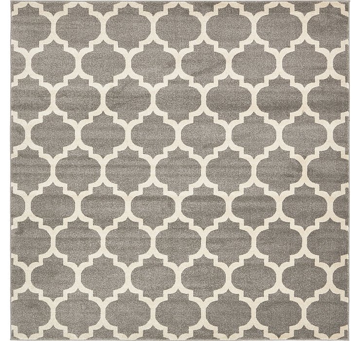 8' x 8' Trellis Square Rug