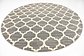 10' x 10' Lattice Round Rug thumbnail image 2