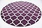 10' x 10' Trellis Round Rug thumbnail