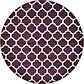 10' x 10' Trellis Round Rug thumbnail