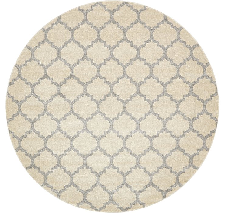 10' x 10' Trellis Round Rug