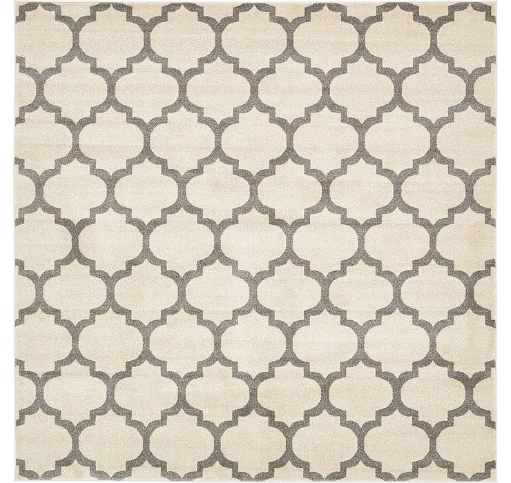 8' x 8' Trellis Square Rug