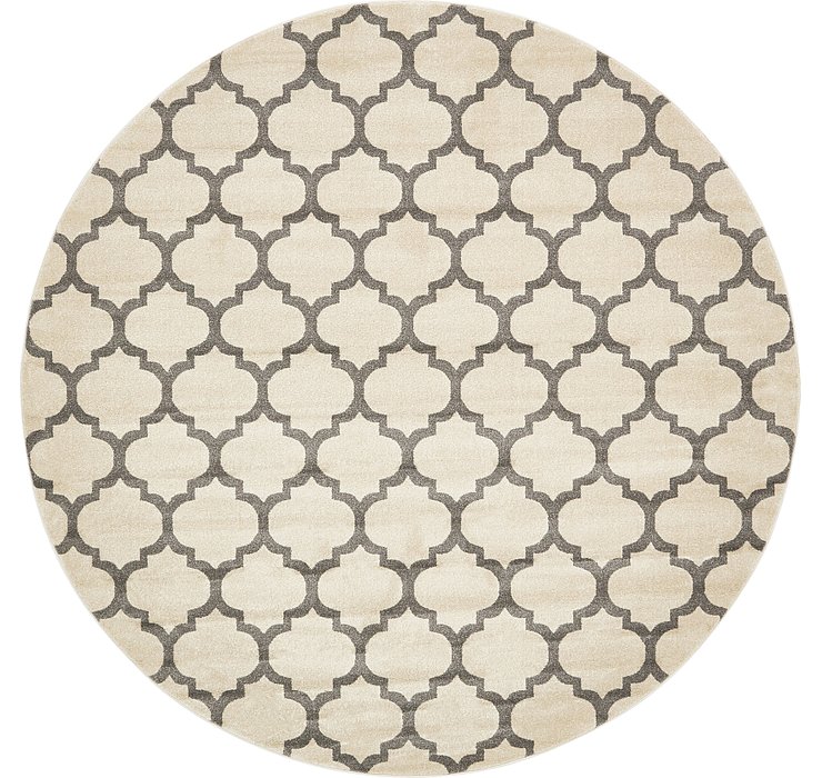 10' x 10' Trellis Round Rug