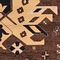 See color option for 8' x 8' Heriz Design Square Rug
