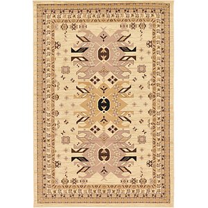 6' x 9' Heriz Design Rug