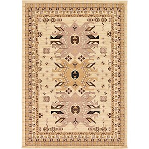 7' x 10' Heriz Design Rug