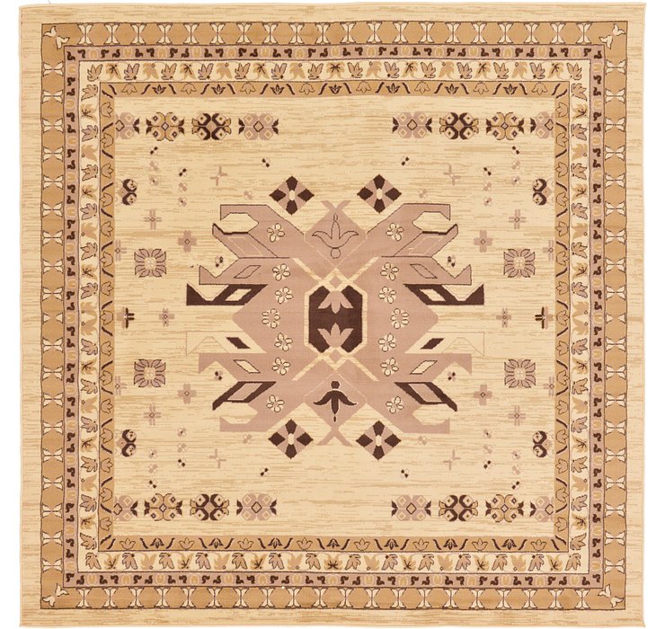8' x 8' Heris Square Rug