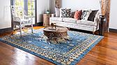 8' x 8' Heris Square Rug thumbnail