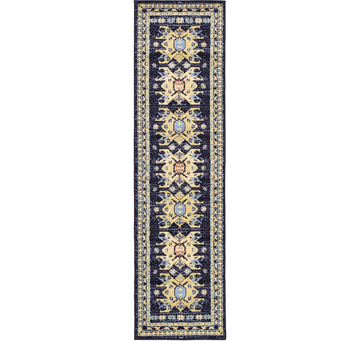 2' 2 x 8' 2 Heriz Design Runner Rug