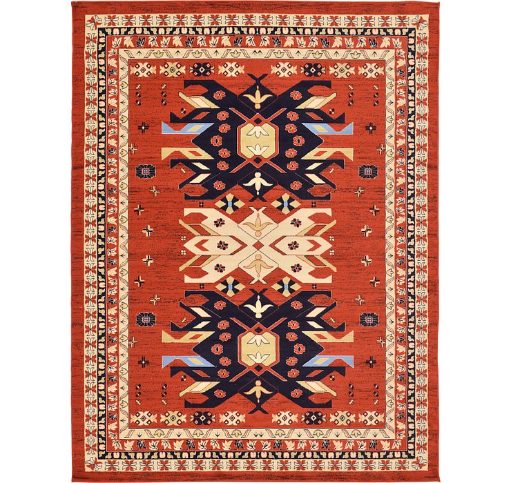 9' x 12' Heris Rug