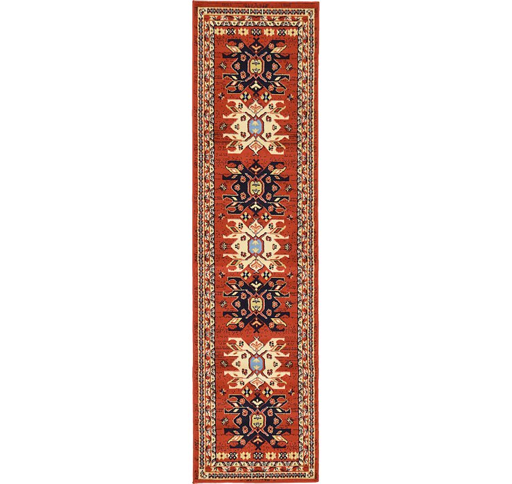 2' 2 x 8' 2 Heriz Design Runner Rug
