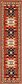 2' 2 x 8' 2 Heriz Design Runner Rug thumbnail image 1