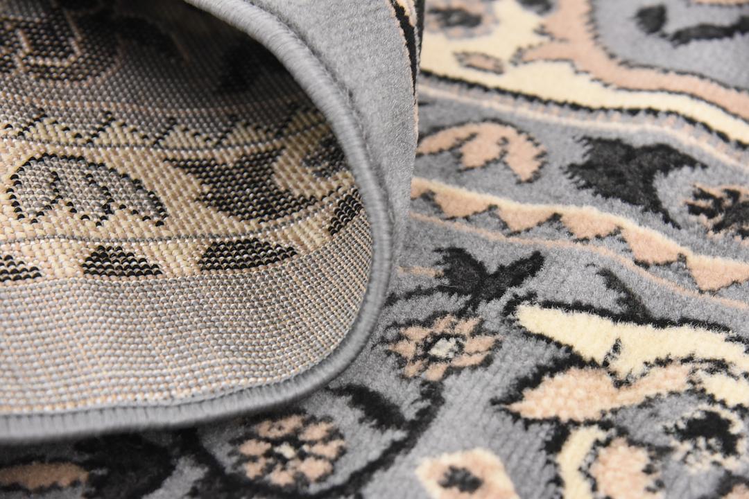 Gray 9' x 12' Mashad Design Rug Rugs.ca