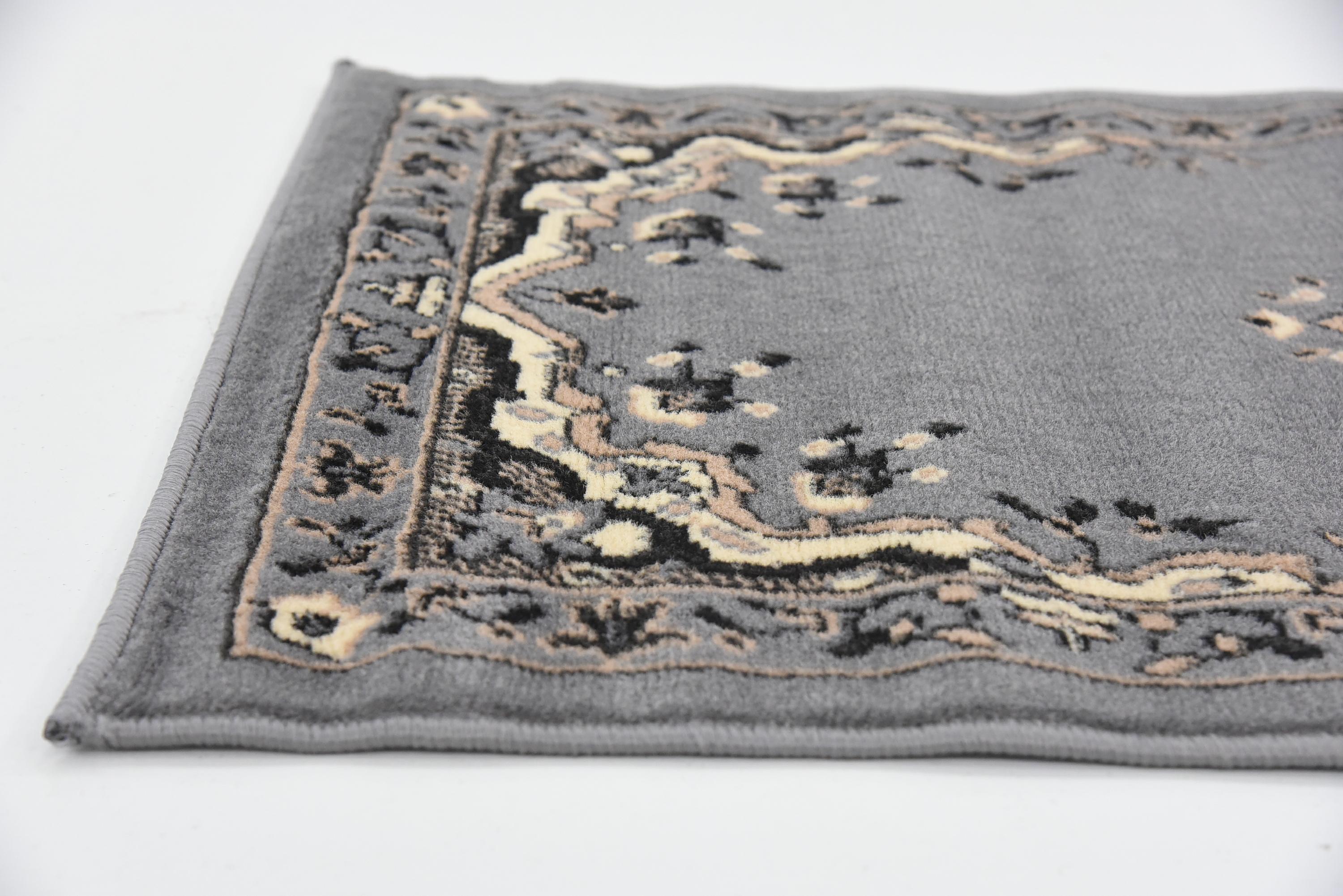 Gray 2' 2 x 8' 2 Mashad Design Runner Rug eSaleRugs