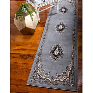 3' x 16' 5 Mashad Design Runner Rug