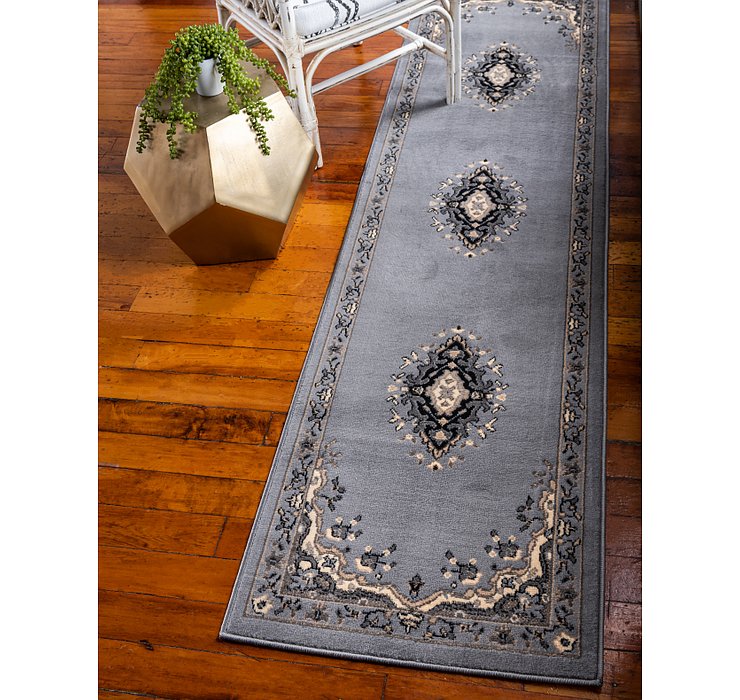 3' x 16' 5 Mashad Design Runner Rug