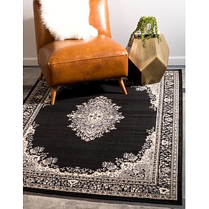 6' x 9' Mashad Design Rug