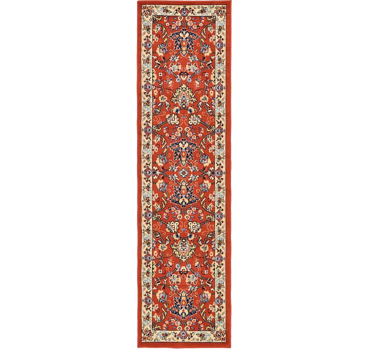 2' 2 x 8' 2 Kashan Design Runner Rug