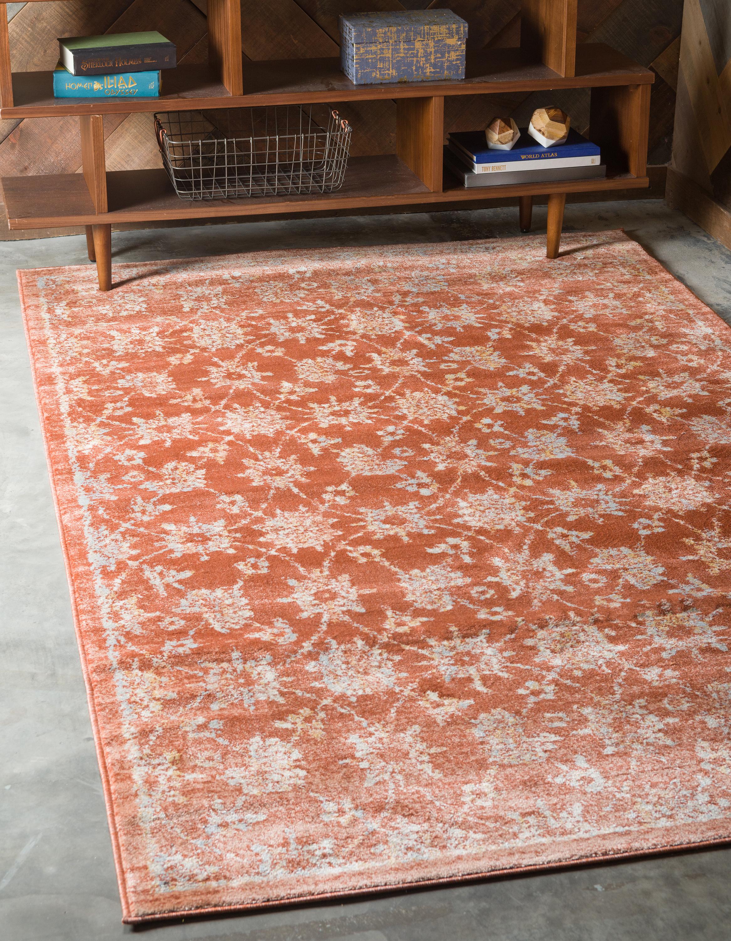 Brick Red 8' x 11' 4 Stockholm Rug eSaleRugs