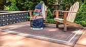 5' x 8' Outdoor Border Rug thumbnail