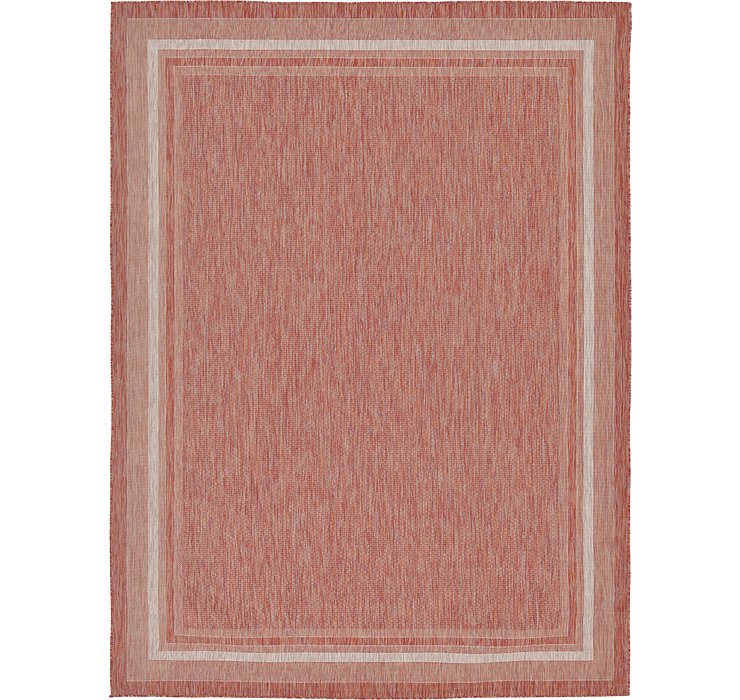 9' x 12' Outdoor Border Rug