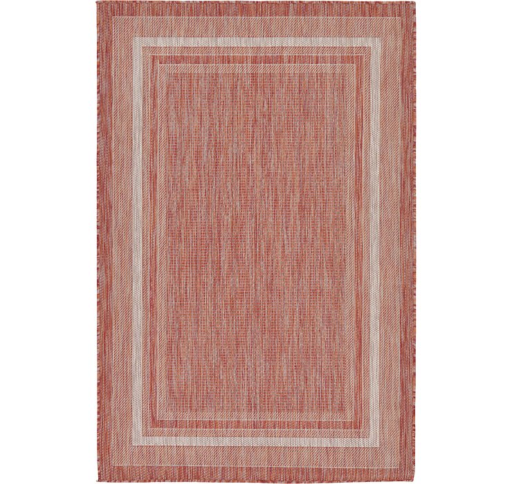 4' x 6' Outdoor Border Rug
