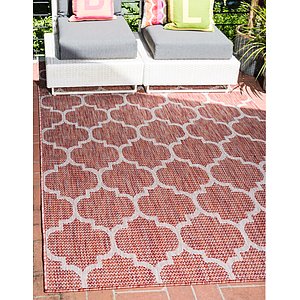 Unique Loom 4' x 6' Outdoor Rug