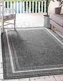 7' x 10' Outdoor Border Rug thumbnail