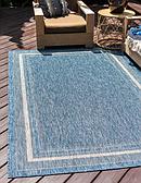 4' x 6' Outdoor Border Rug thumbnail