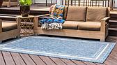 4' x 6' Outdoor Border Rug thumbnail