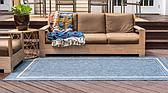 4' x 6' Outdoor Border Rug thumbnail