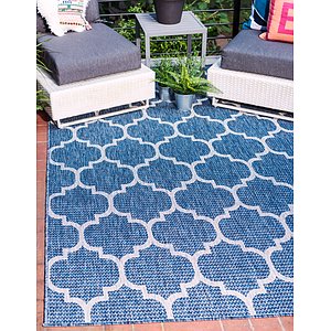 Unique Loom 4' x 6' Outdoor Rug