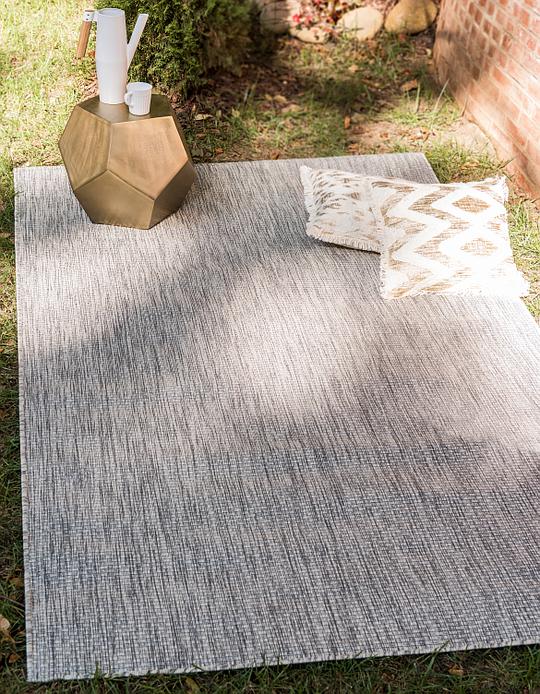 Light Gray 7 X 10 Outdoor Solid Rug Area Rugs Irugs Uk Main Image Of Rug