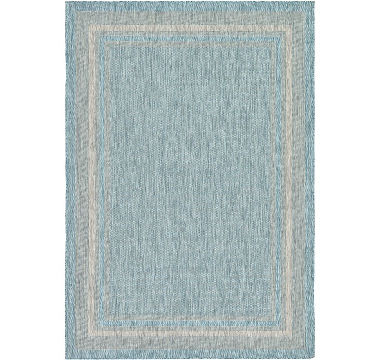 7' x 10' Outdoor Border Rug