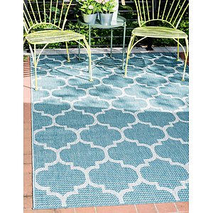 Unique Loom 5' x 8' Outdoor Rug