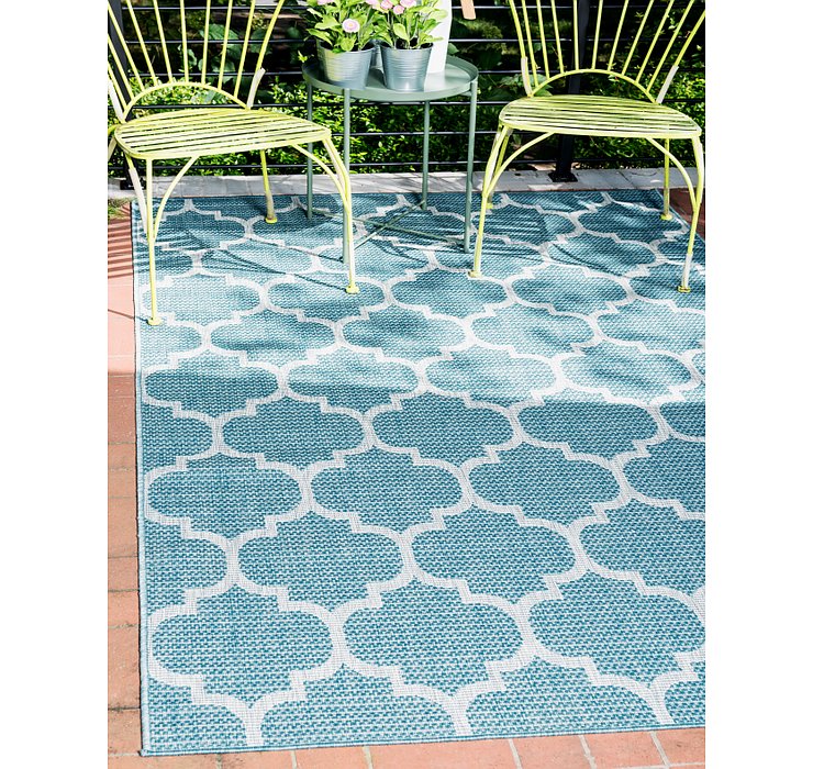 8' x 11' 4 Outdoor Trellis Rug