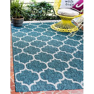Unique Loom 7' x 10' Outdoor Rug