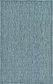 5' x 8' Outdoor Solid Rug thumbnail image 2