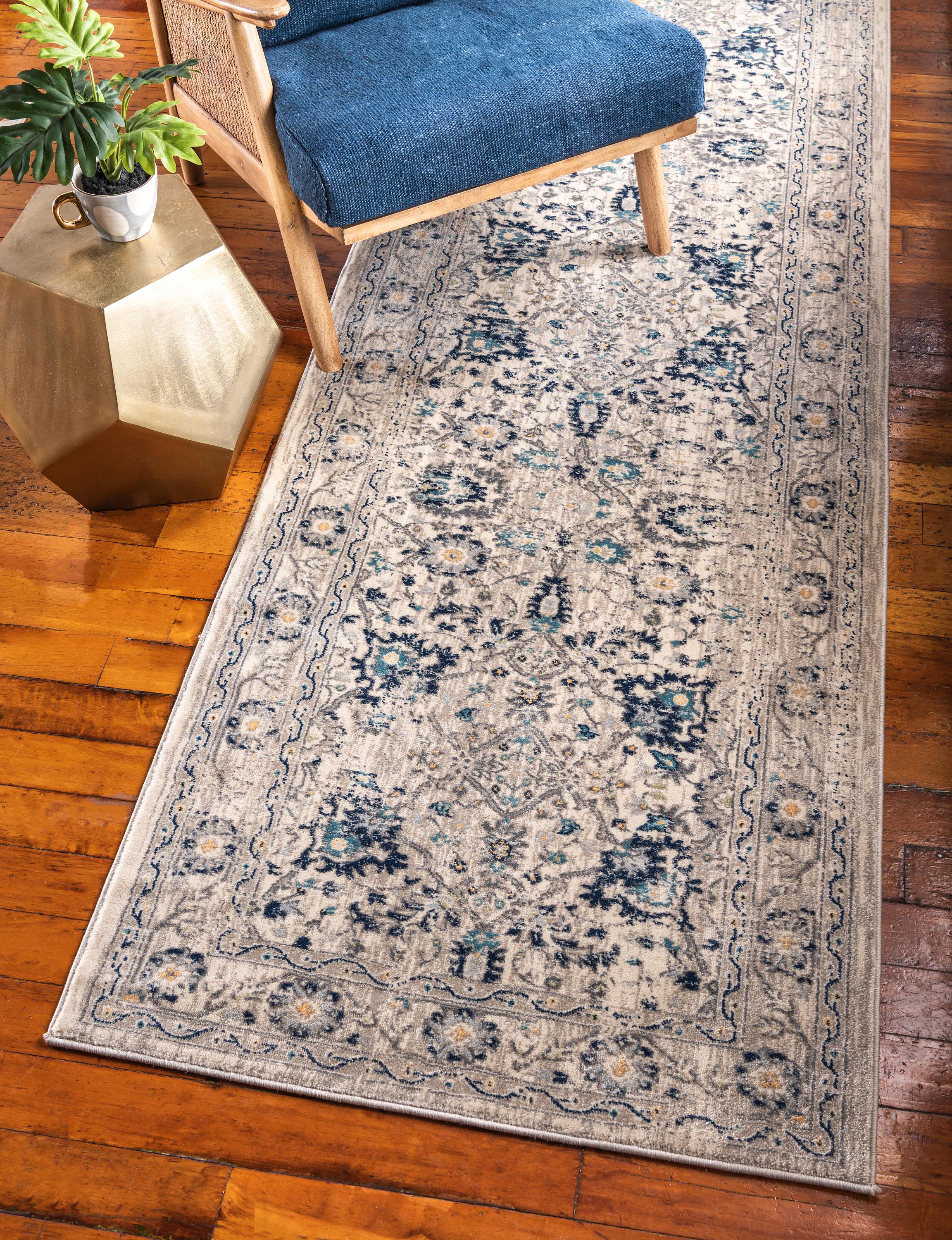 Beige 3' x 13' Stockholm Runner Rug Area Rugs eSaleRugs