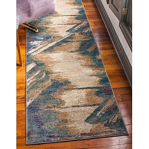 Unique Loom 2' 7 x 10' Aurora Runner Rug