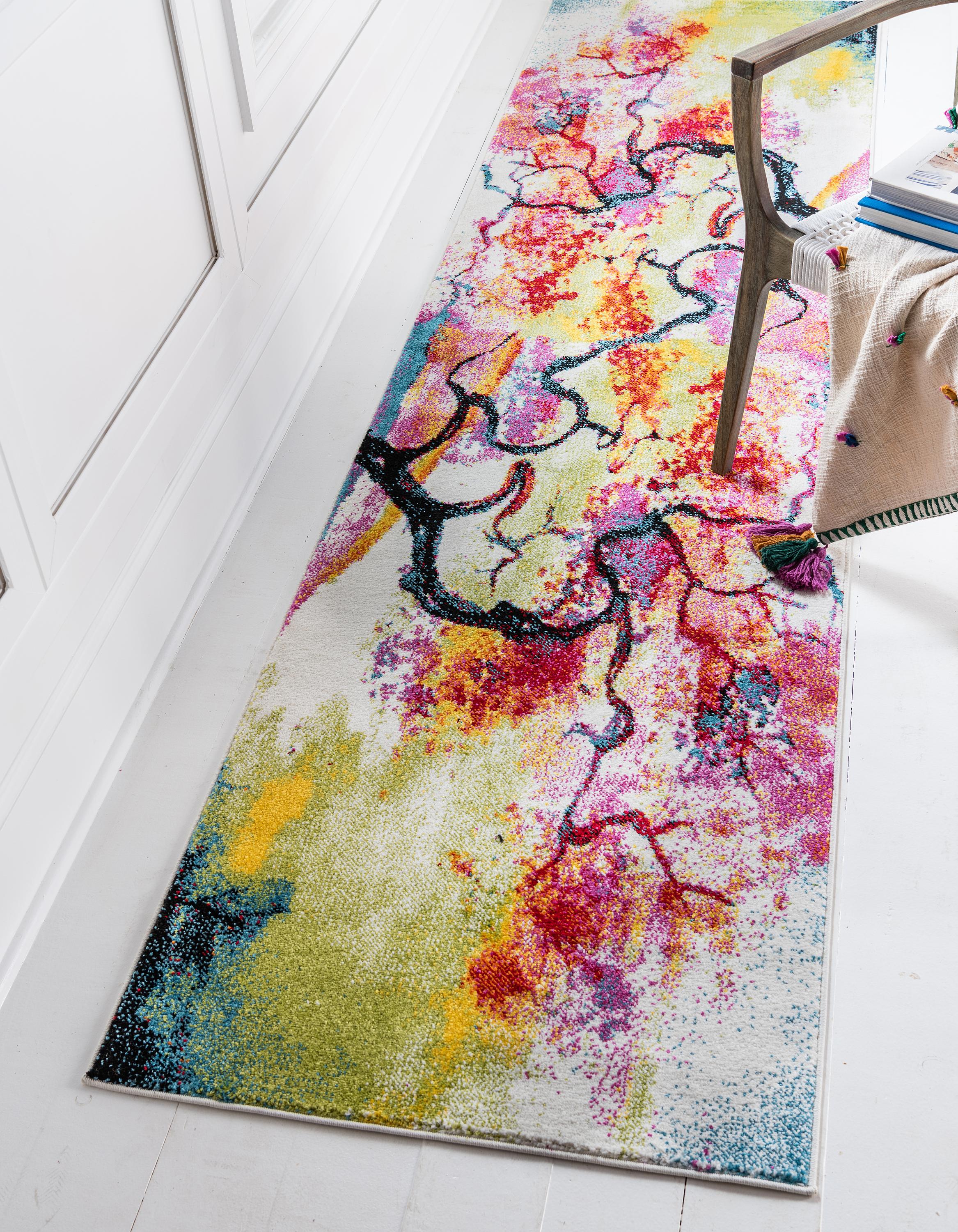 Ivory 2' 7 x 10' Florence Runner Rug eSaleRugs