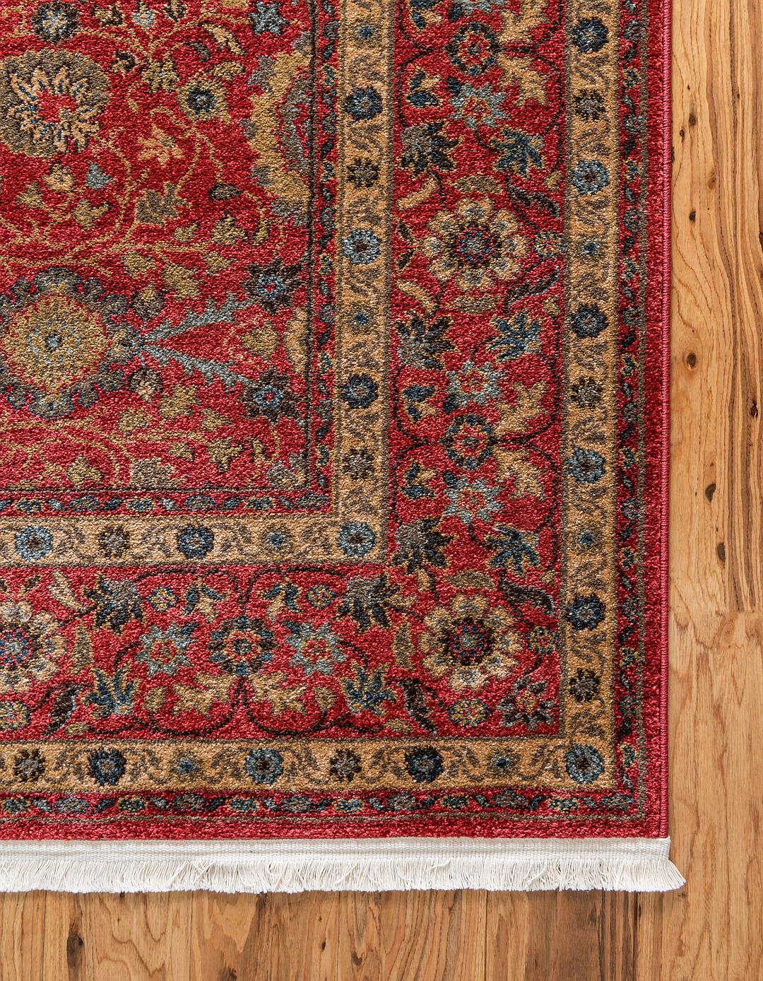 Red 3' 3 x 5' 3 Kensington Rug iRugs UK