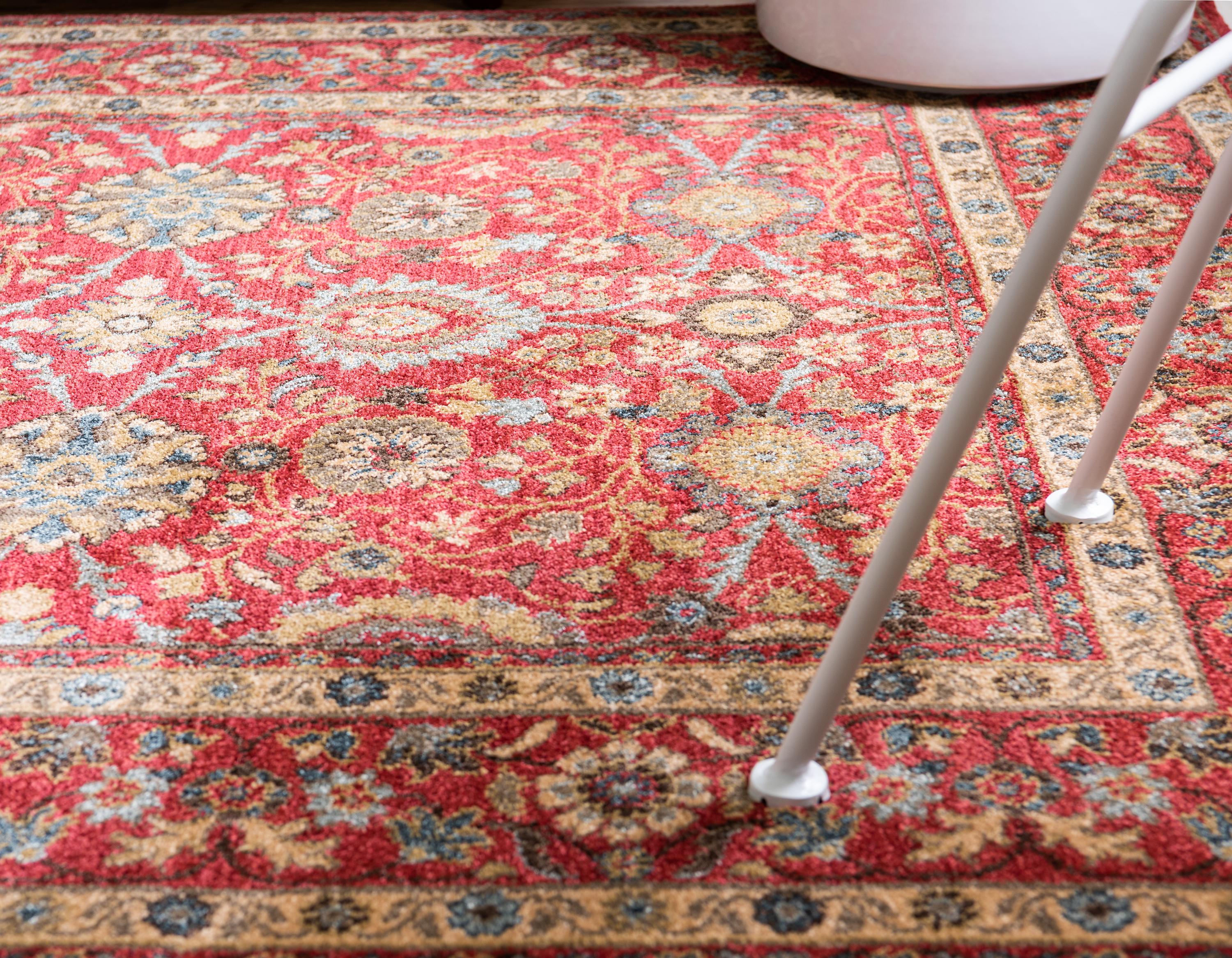 Red 3' 3 x 5' 3 Kensington Rug iRugs UK