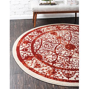 Unique Loom 8' x 8' La Jolla Round Rug