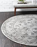 Unique Loom 8' x 8' La Jolla Round Rug thumbnail image 1