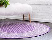 5' x 5' Tribeca Round Rug thumbnail image 2
