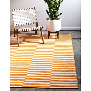 Unique Loom 4' x 6' Williamsburg Rug