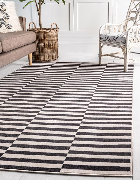 Black 10' x 13' Tribeca Rug Area Rugs eSaleRugs