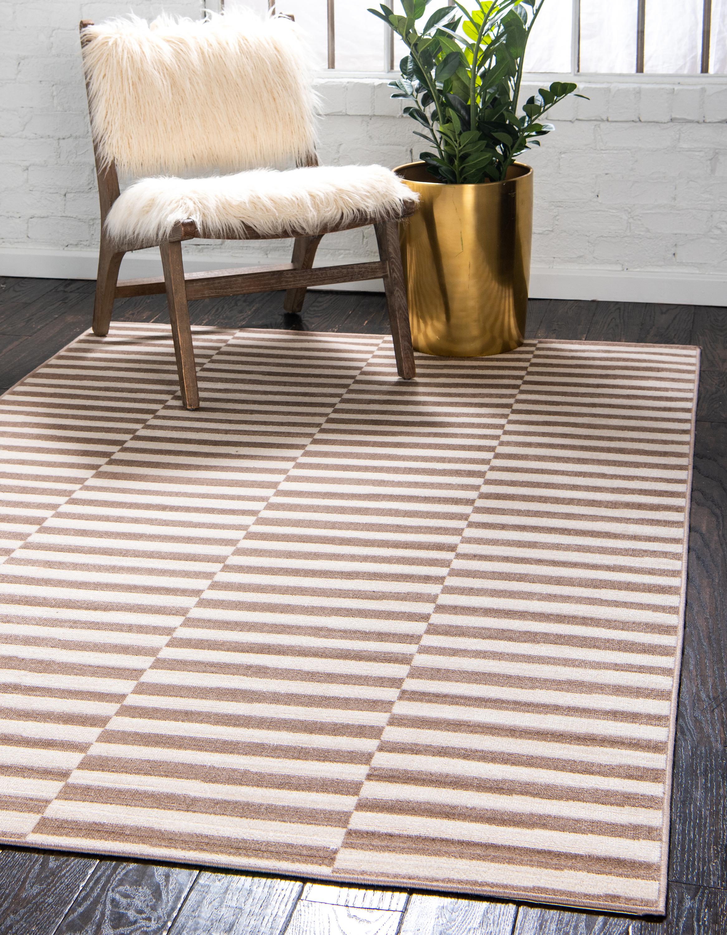 Light Brown 6' x 9' Tribeca Rug eSaleRugs